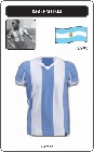 Argentinien Retro Trikot Fussballtrikot